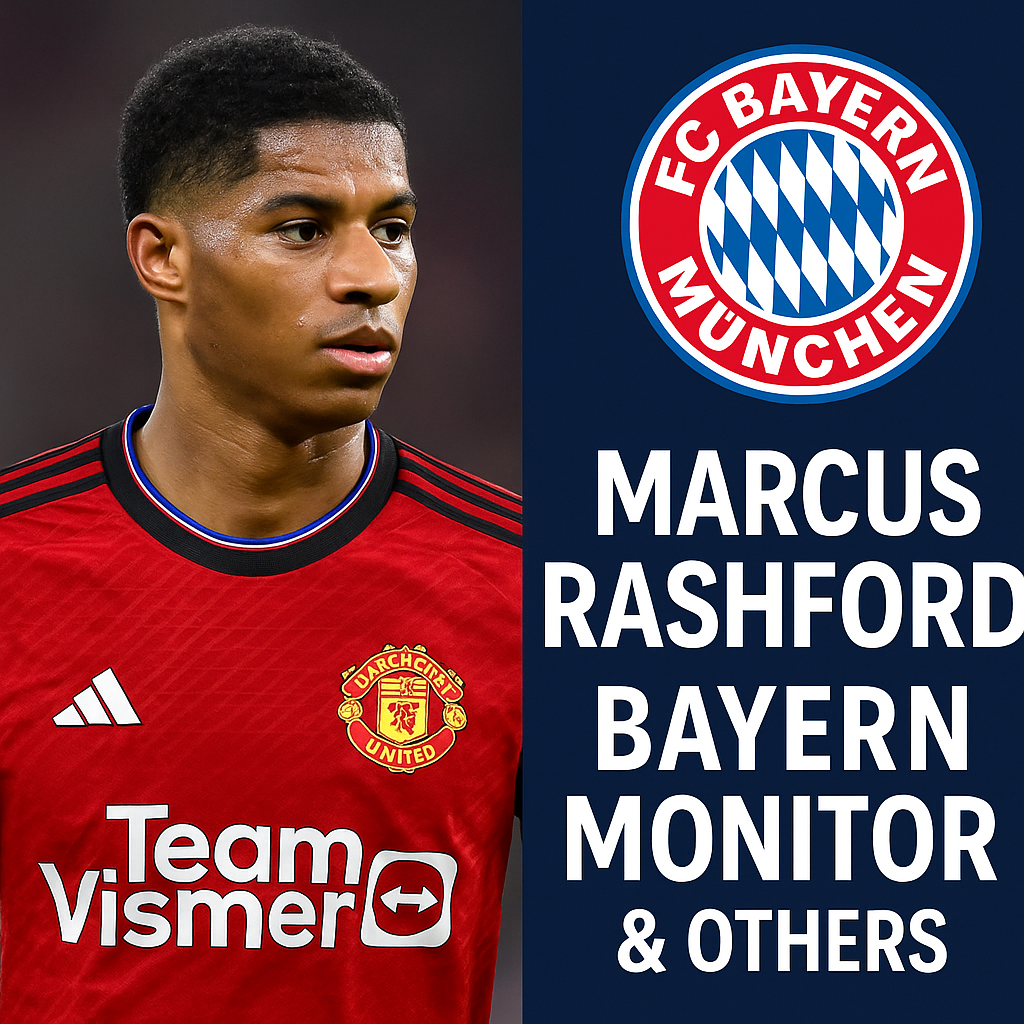 Bayern Monitor Marcus Rashford &amp; Others