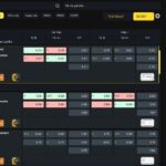 Football betting odds displayed on a sportsbook screen showing first-half betting markets before kickoff.