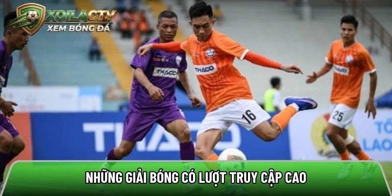Football leagues with high viewership